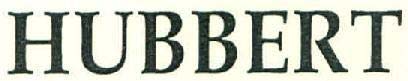 HUBBERT logo