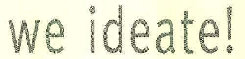we ideate! logo