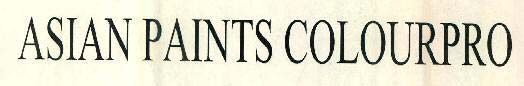 ASIAN PAINTS COLOURPRO logo
