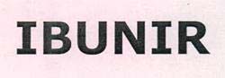 IBUNIR logo
