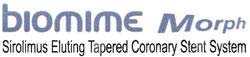 bIOMIME Morph Sirolimus Eluting Tapered Coronary Stent System logo