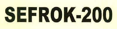 SEFROK-200 logo