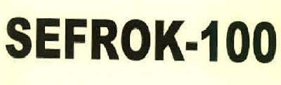 SEFROK-100 logo