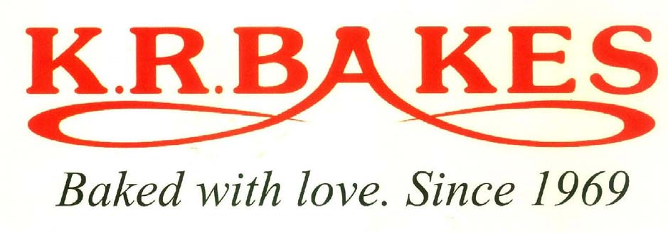 KRBAKES Baked with love. Since 1969 logo