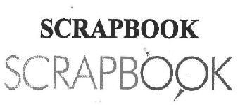 SCRAPBOOK SC RAPBOOK logo