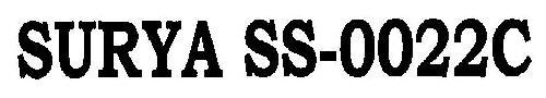 SURYA SS-0022C logo