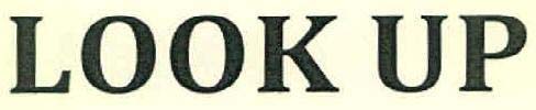 LOOK UP logo