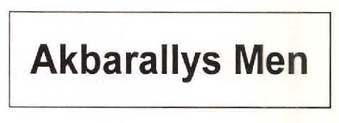 Akbarallys Men logo