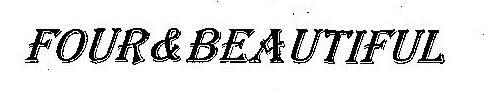 FOUR& BEAUTIFUL logo