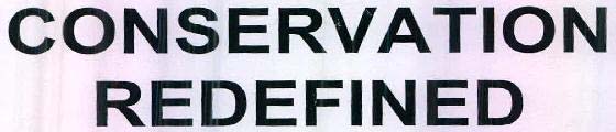 CONSERVATION REDEFINED logo