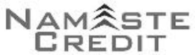 NAMASTE CREDIT logo