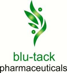 blu-tack oharmaceuticals logo