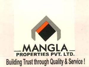 —MANGLA_ PROPERTIES PVT. LTD. Building Trust through Quality & Service ! logo