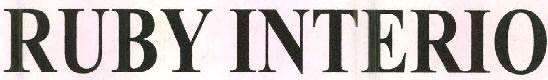 RUBY INTERIO logo
