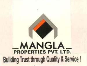 —MANGLA_ PROPERTIES PVT. LTD. Building Trust through Quality & Service ! logo
