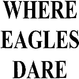 WHERE EAGLES DARE logo