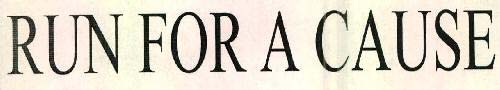RUN FOR A CAUSE logo