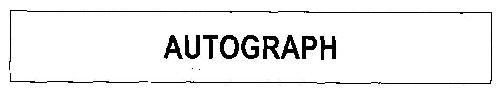 AUTOGRAPH logo