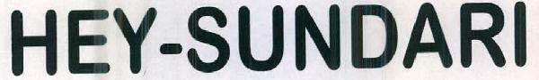 HEY-SUNDARI logo