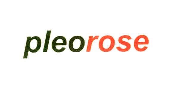 pleorose logo