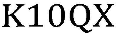 K10QX logo