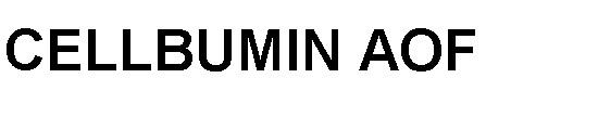 CELLBUMIN AOF logo