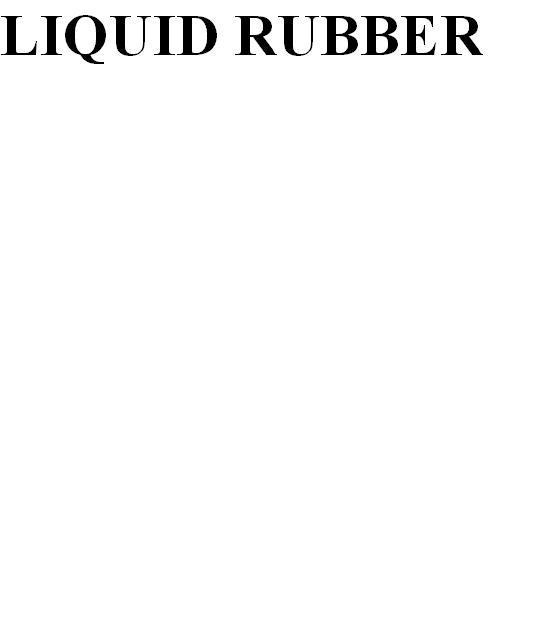 LIQUID RUBBER logo