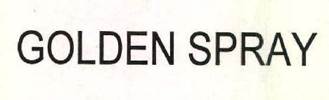 GOLDEN SPRAY logo