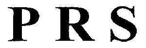 PRS logo