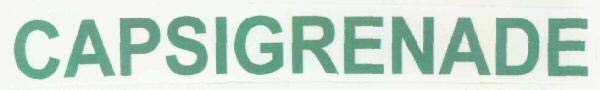 CAPSIGRENADE logo