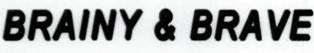 BRAINY & BRAVE logo