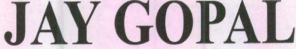 JAY GOPAL logo