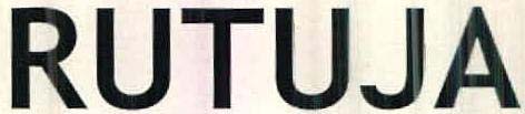 RUTUJA logo