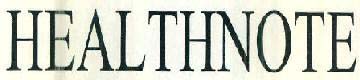 HEALTHNOTE logo