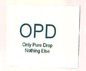 Only Pure Drop Nothing Else logo