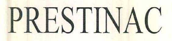 PRESTINAC logo