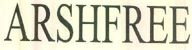 ARSHFREE logo