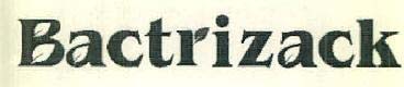 Bactrizack logo