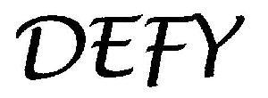 DEFY logo