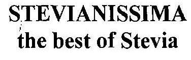 STEVIANISSIMA the best of Stevia logo