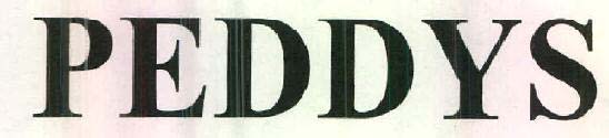 PEDDYS logo