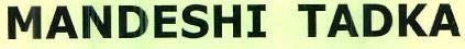 MANDESHI TADKA logo