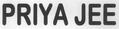 PRIYA JEE logo