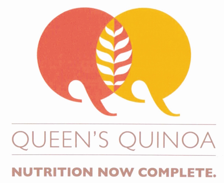 QUEEN'S QUINOA NUTRITION NOW COMPLETE. logo