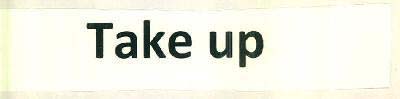 Take up logo