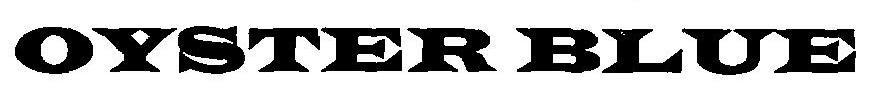 OYSTER BLUE logo