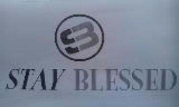 STAY BLESSED logo