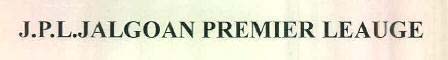 J.P.L.JALGOAN PREMIER LEAUGE logo