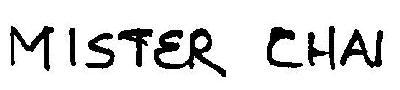 MISTER CHAI logo