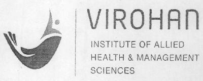 ). | VIROHAN \\ | INSTITUTE OF ALLIED | HEALTH & MANAGEMENT SCIENCES logo